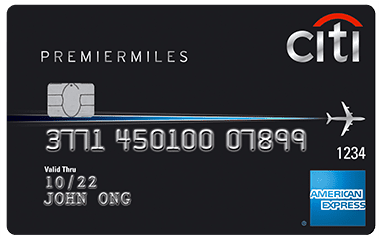 credit card citi cards premiermiles singapore citibank exchange rate express american visa amex mastercard