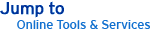 Jump to online tools and services