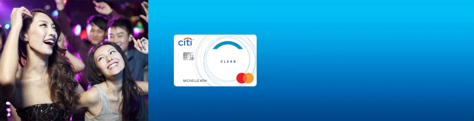 Citi Clear.The card for tertiary students.