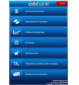 citibank credit card overseas usage activation