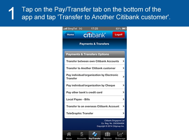 how to activate citi global transfer
